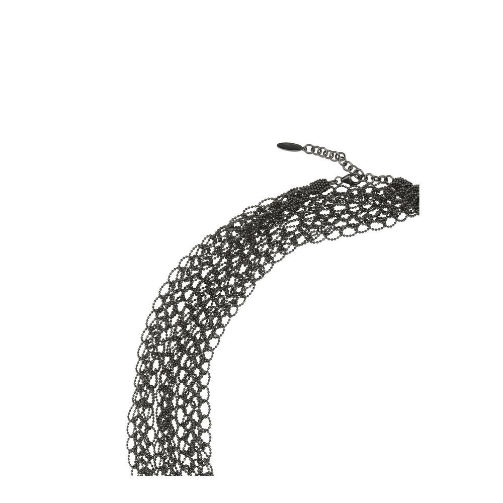 Brunello Cucinelli Precious Loops Necklace