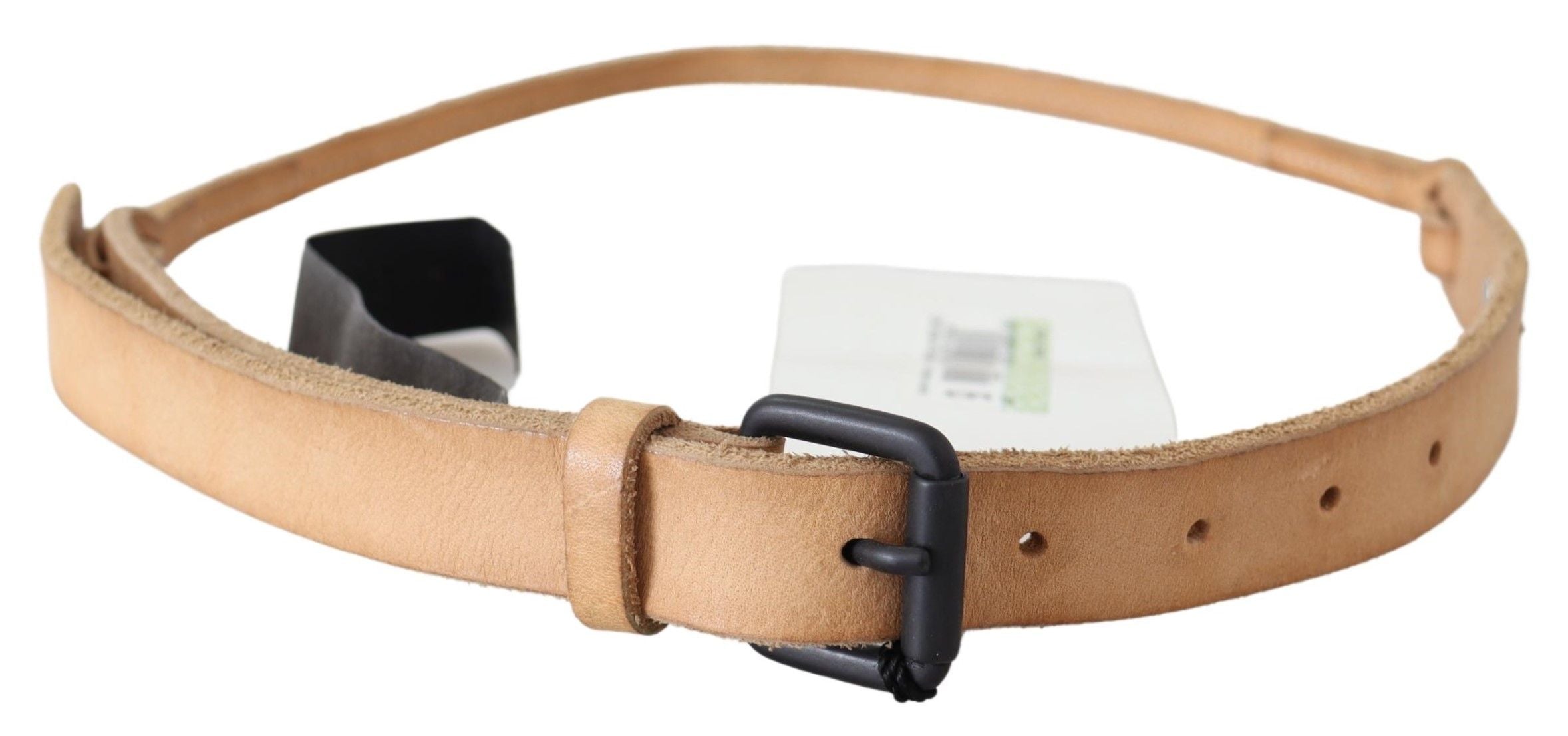 Scervino Street Elegant Brown Leather Fashion Belt