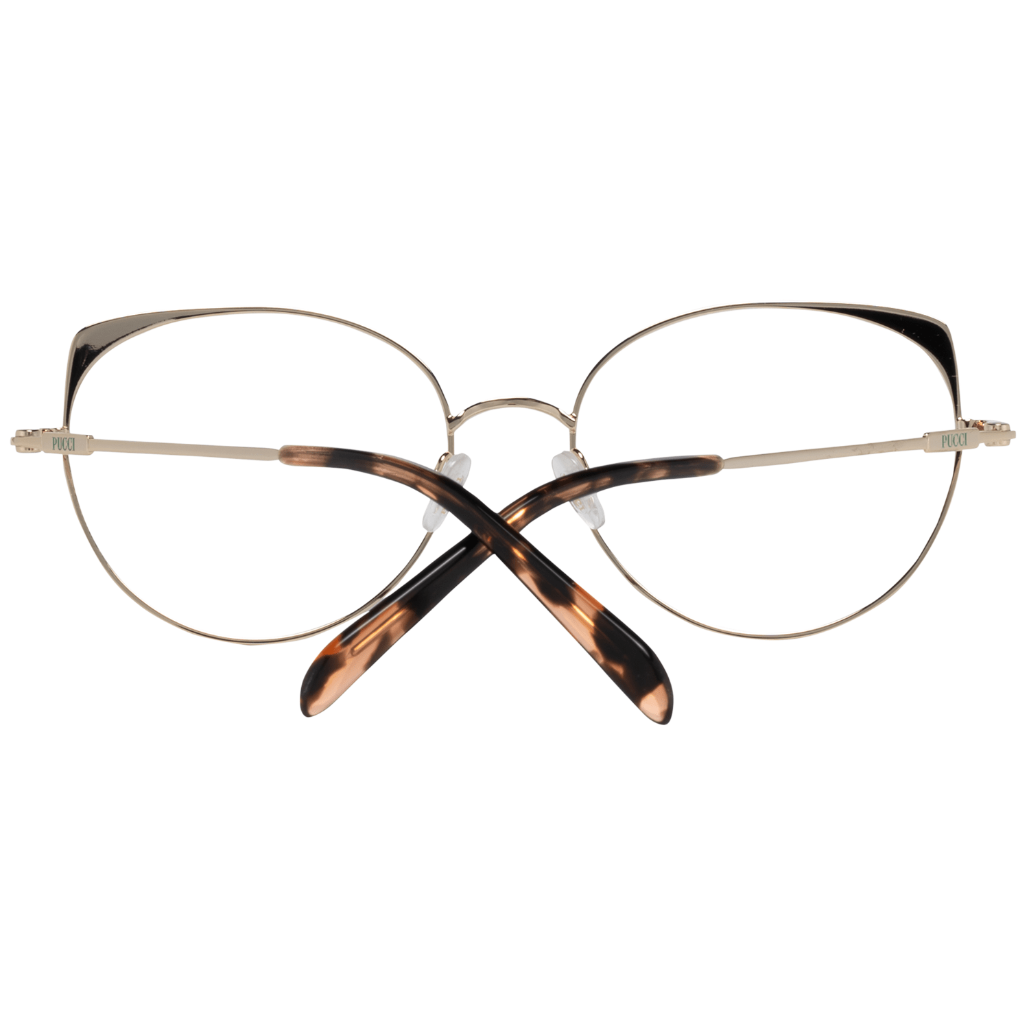 Emilio Pucci Gold Women Optical Frames