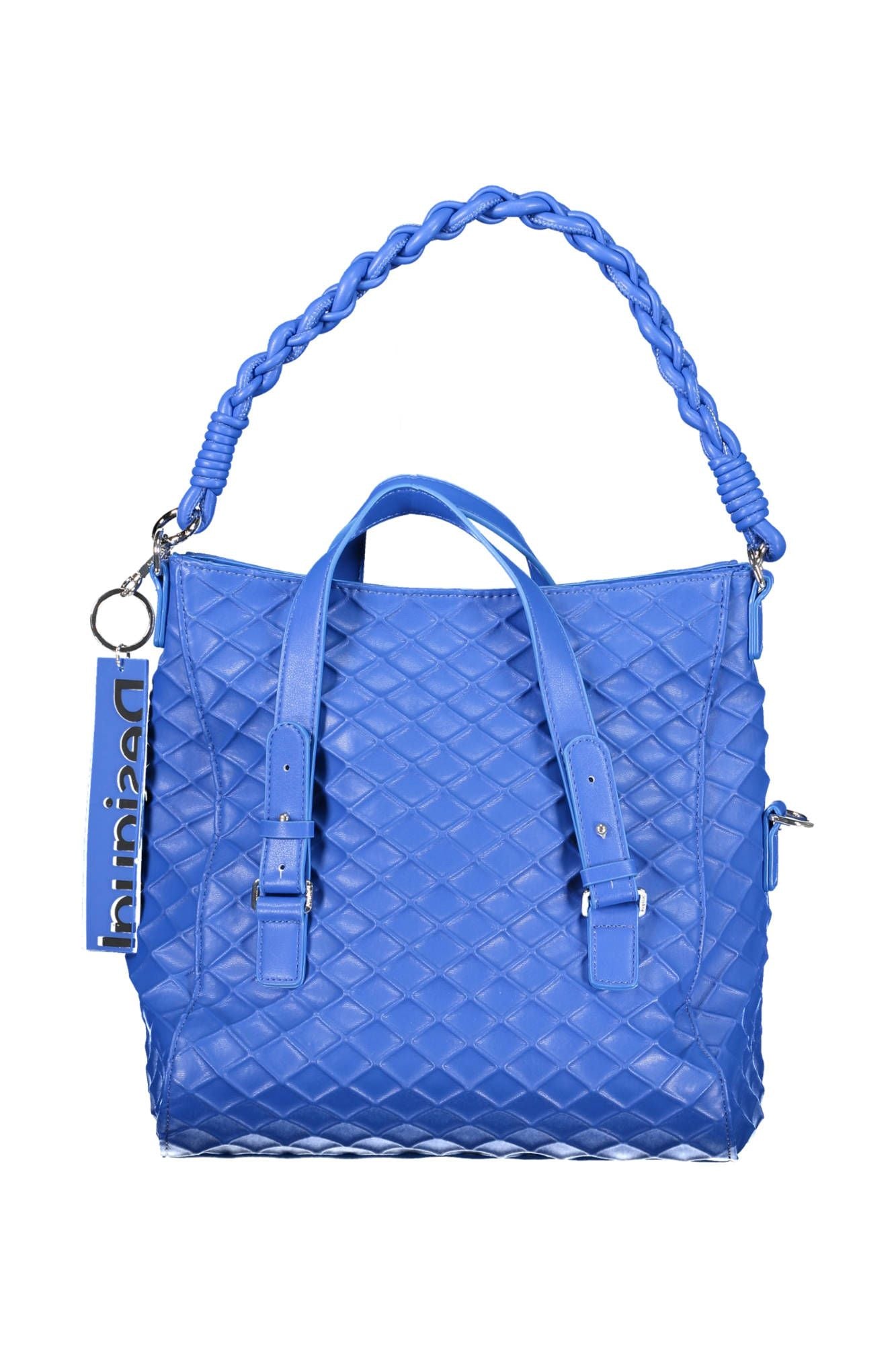 Desigual Blue Polyethylene Women Handbag