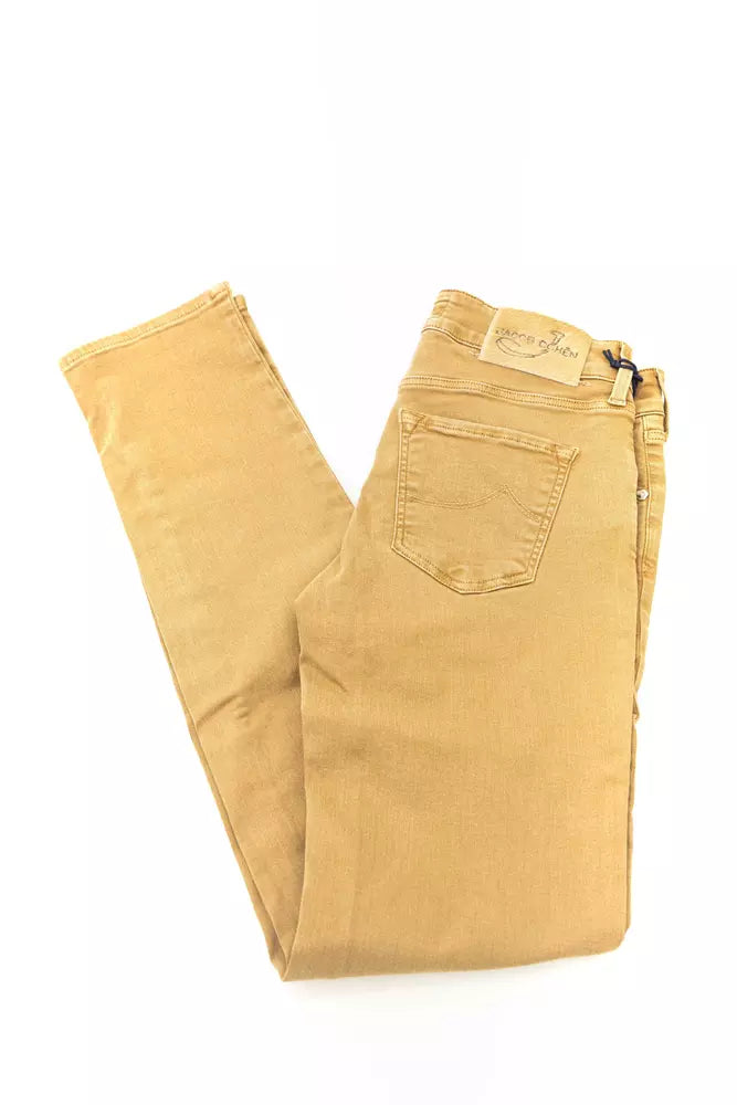 Jacob Cohen Beige Cotton Women's Jeans