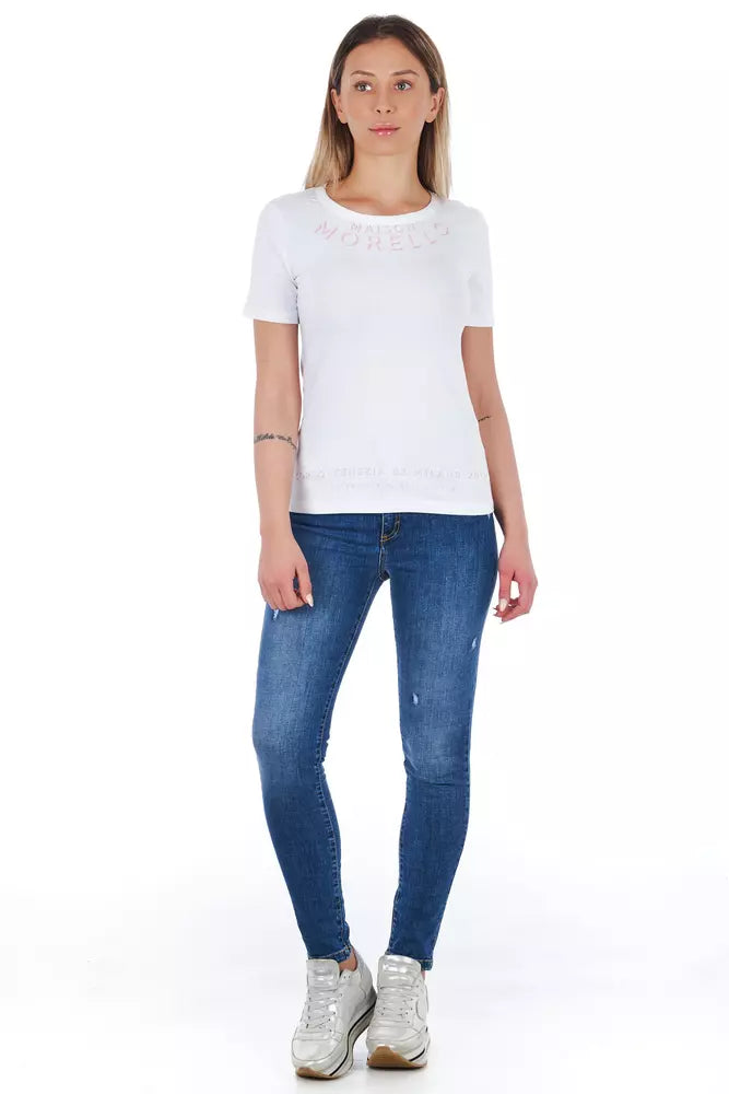 Frankie Morello Blue Denim Women Jeans