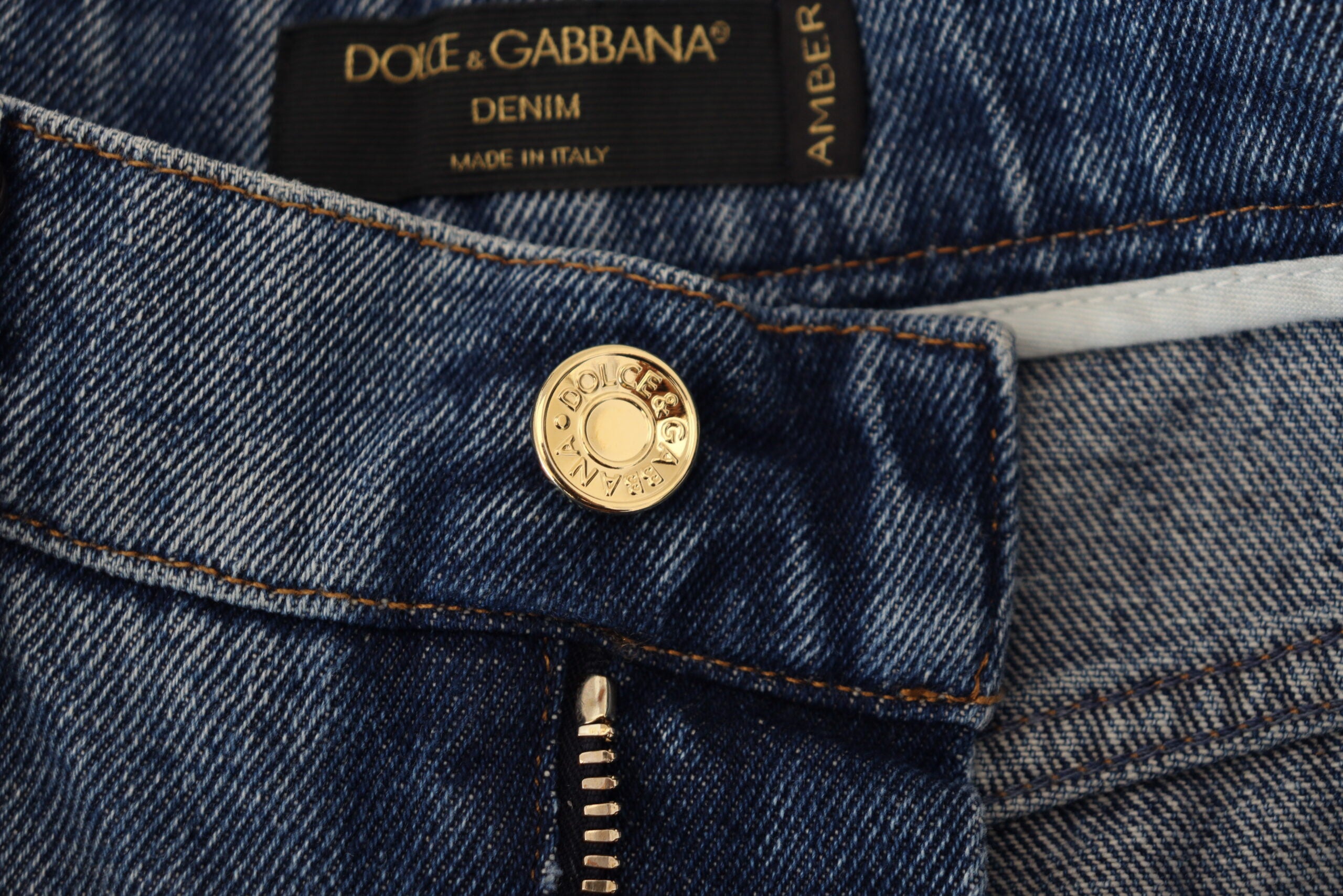 Dolce & Gabbana Elegant High Waist Skinny Jeans