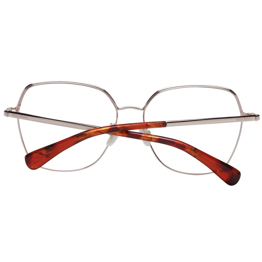 Max Mara Rose Gold Women Optical Frames