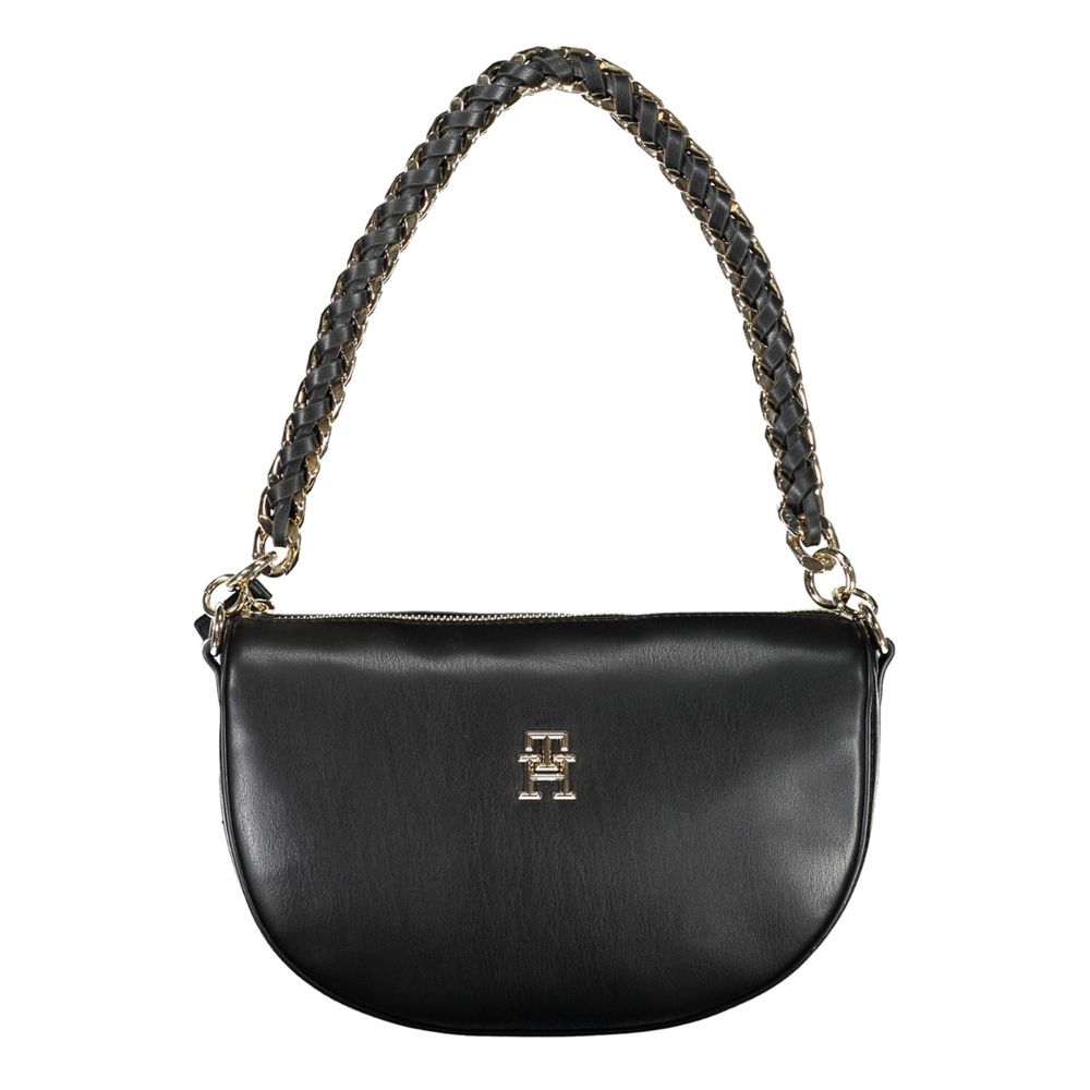 Tommy Hilfiger Black Polyethylene Handbag