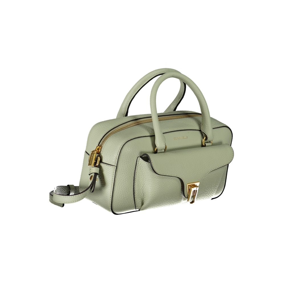 Coccinelle Green Leather Handbag