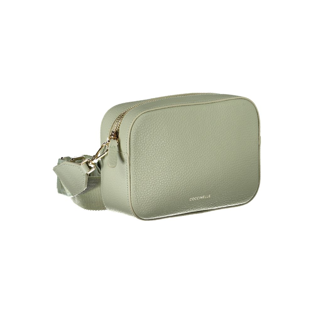 Coccinelle Green Leather Handbag