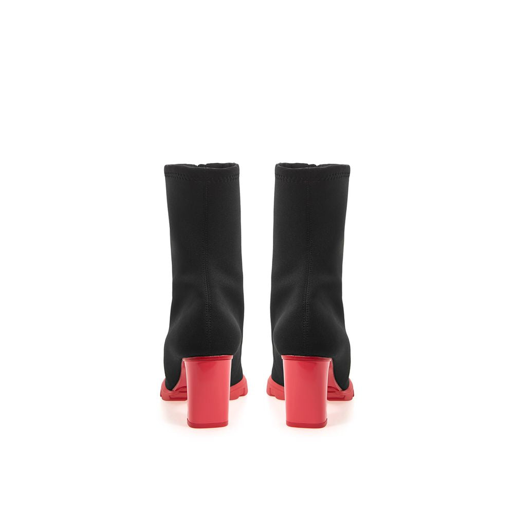 Alexander McQueen Black Neoprene Boot