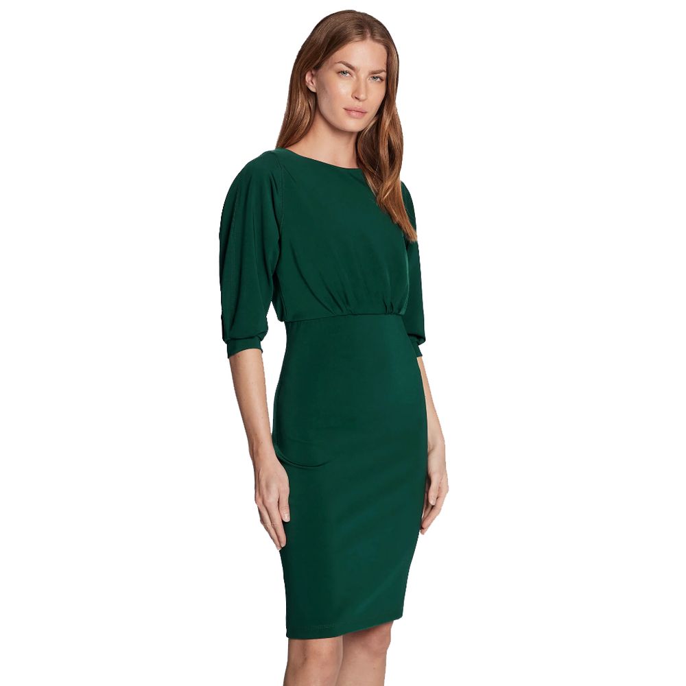 PINKO Green Viscose Dress