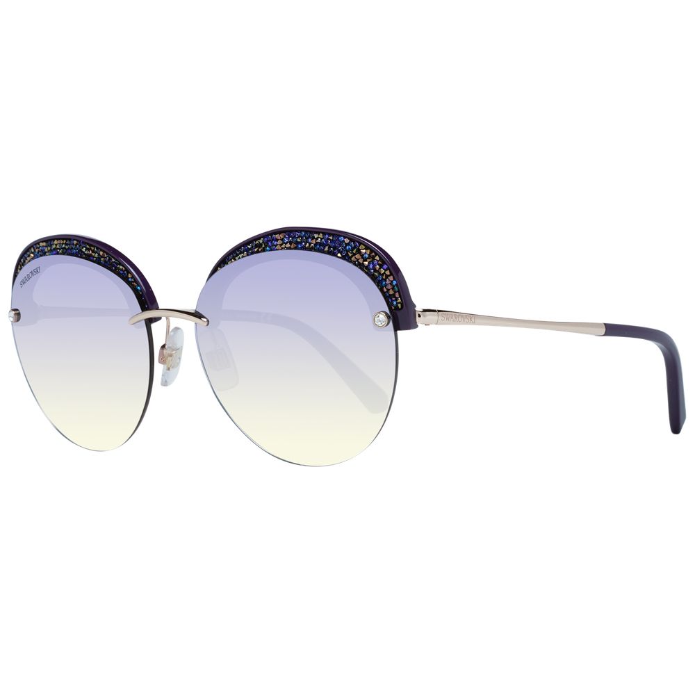 Swarovski Purple Women Sunglasses