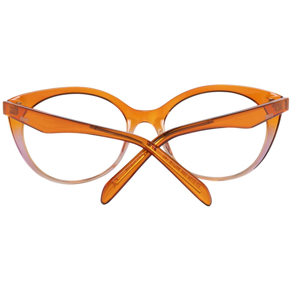 Emilio Pucci Orange Women Optical Frames