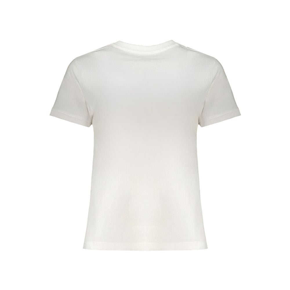 Kappa White Cotton Tops & T-Shirt