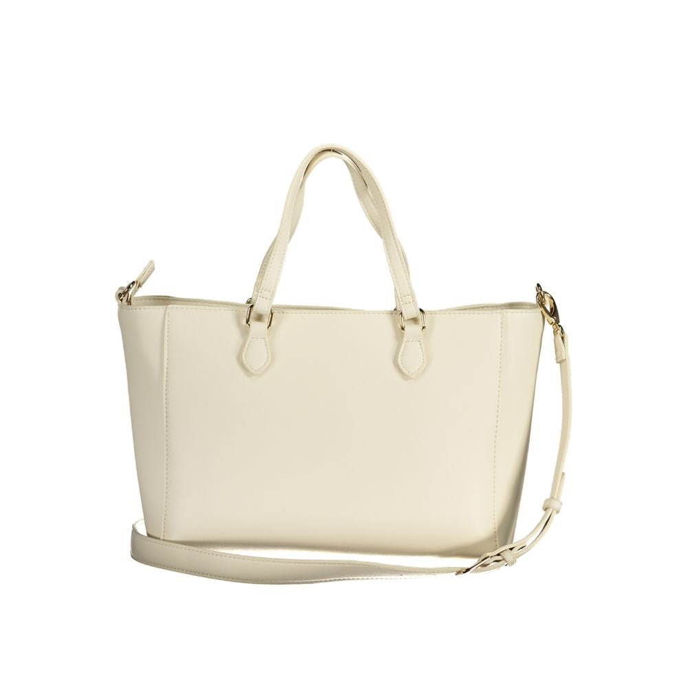 Valentino Bags White Polyethylene Handbag