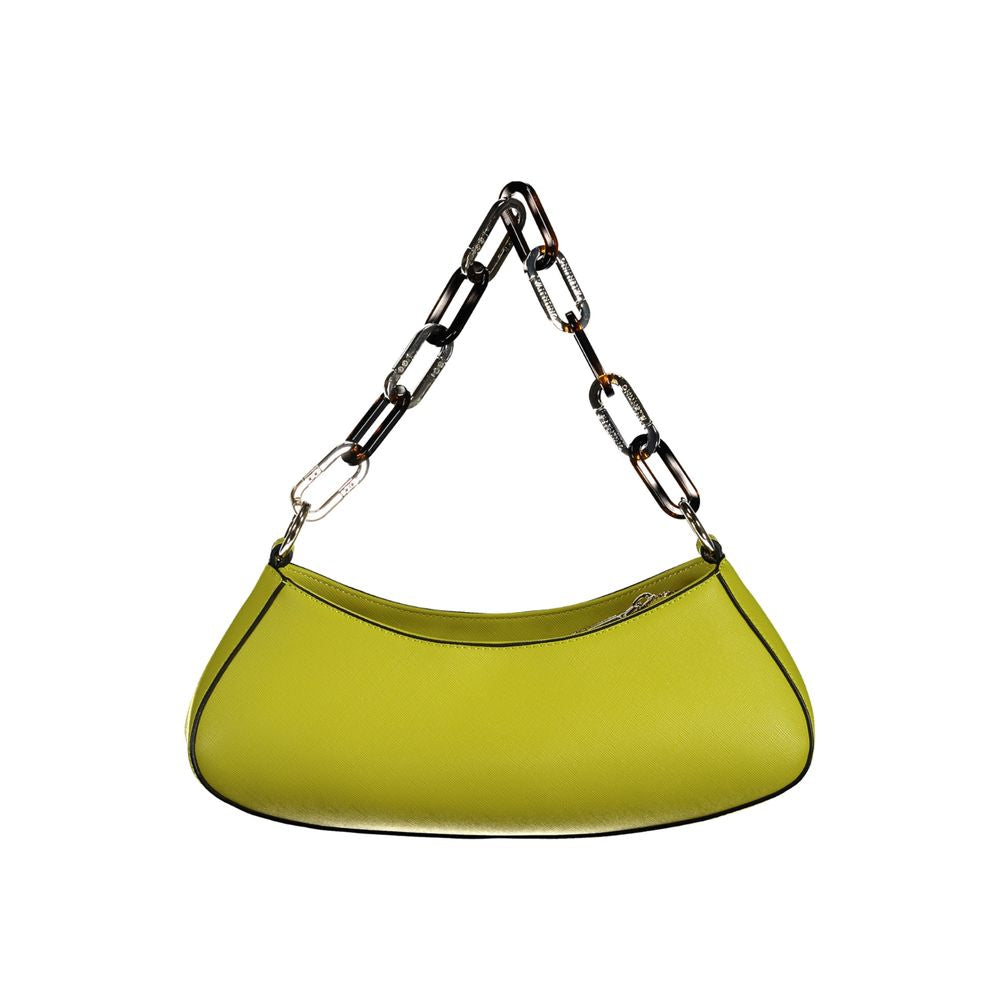 Valentino Bags Yellow Polyethylene Handbag