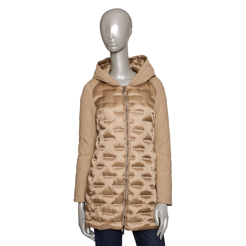 Baldinini Trend Beige Polyester Women Jacket