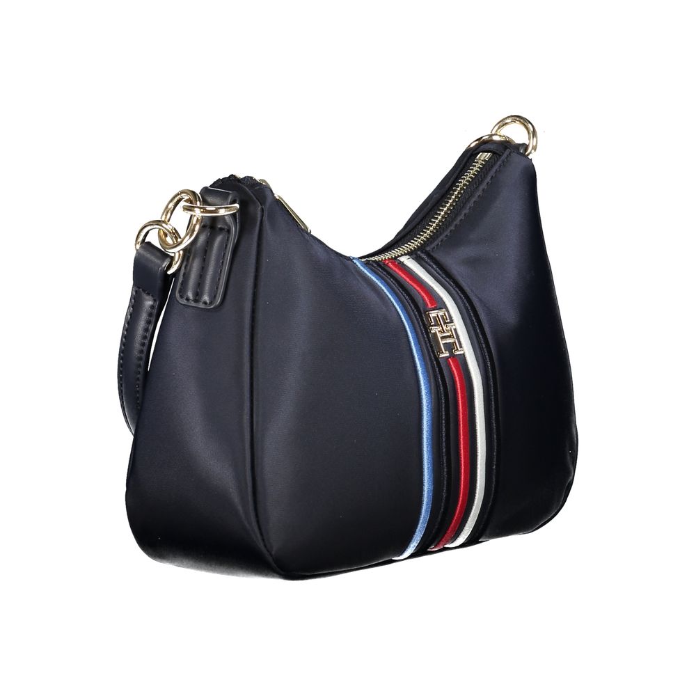 Tommy Hilfiger Blue Nylon Handbag