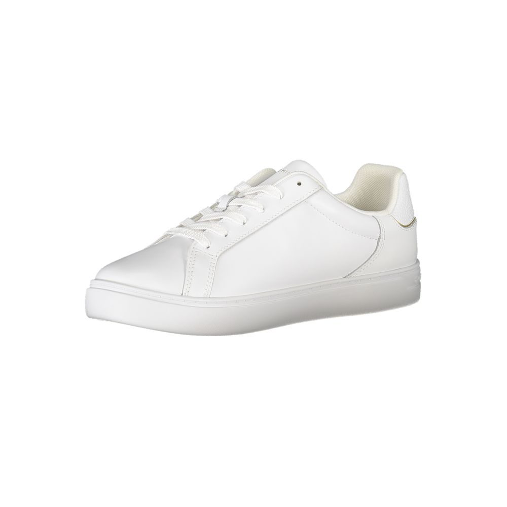 Tommy Hilfiger White Leather Women Sneaker