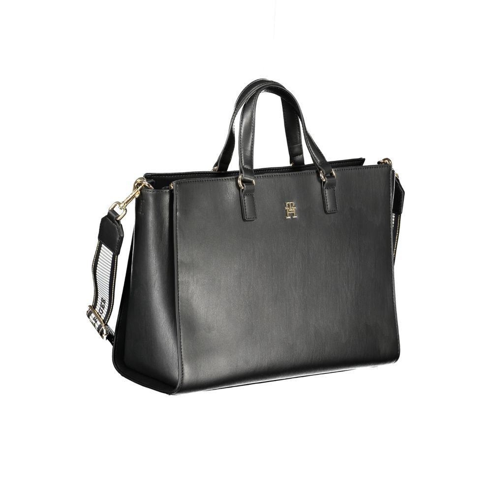 Tommy Hilfiger Black Polyethylene Handbag