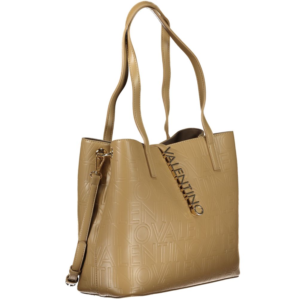 Valentino Bags Beige Polyethylene Handbag